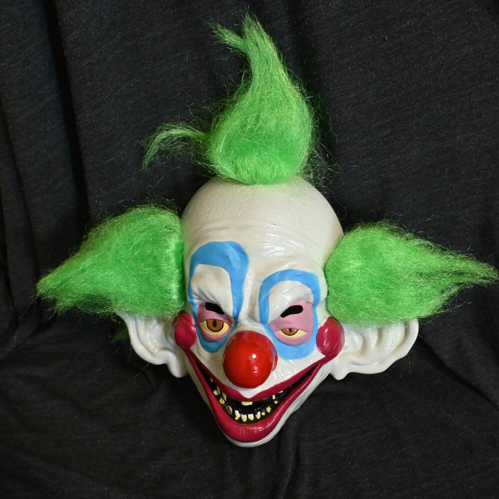 Killer Klowns From Outer Space Shorty Mask Horror Clown Halloween Costume